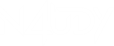 N4udy / white logo
